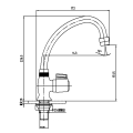 Robinet d&#39;eau pour robinet de machine à laver automatique